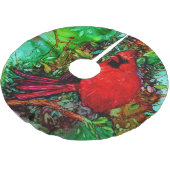 Kardinaal in de boom kerstboom rok (Gekanteld)