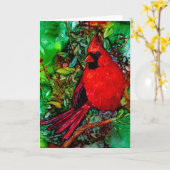 Kardinaal in de Kaart (Gele Bloem)
