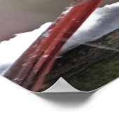 Kardinaal in de sneeuw poster (Hoek)