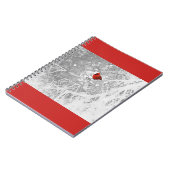 Kardinaal in de winter notitieboek (Linkerzijde)