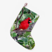 Kardinaal in een Lemon-boom - kerststop Kleine Kerstsok (Voorkant (Hangend))