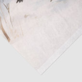 Kardinaal in Sneeuw 1 Decoupage Papier (Detail)