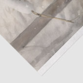 Kardinaal in Sneeuw 3 Decoupage Papier (Detail)