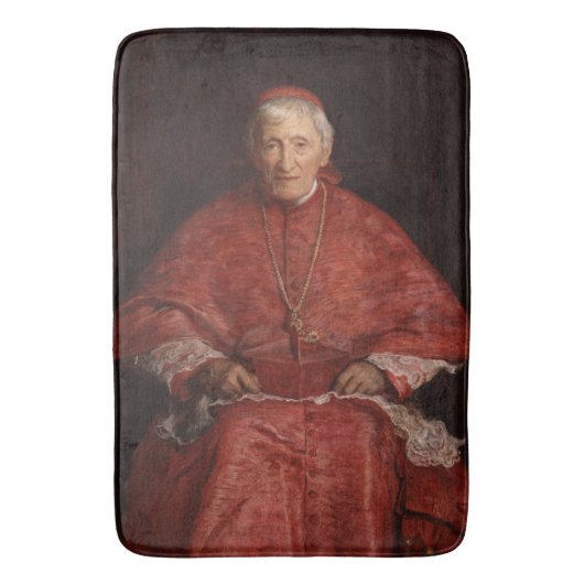 Kardinaal John Henry Newman Badmat (Voorkant Verticaal)