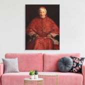 Kardinaal John Henry Newman Canvas Afdruk (Insitu (Woonkamer))