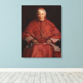 Kardinaal John Henry Newman Canvas Afdruk (Insitu (Houten vloer))