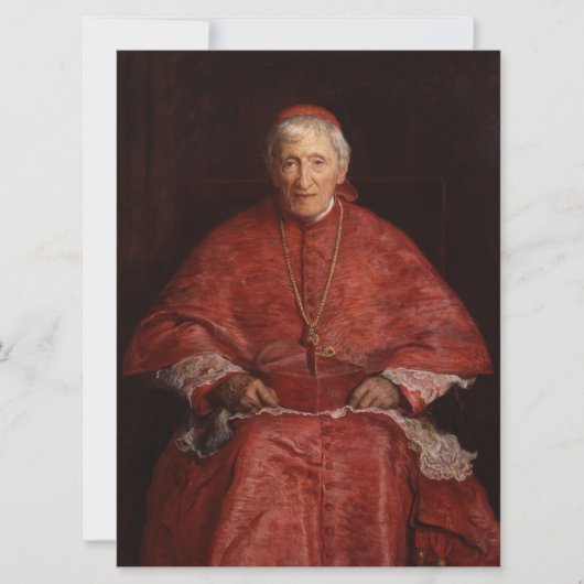 Kardinaal John Henry Newman Kaart (Voorkant)