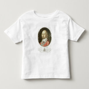 Kardinaal Jules Mazarin (1602-61) van 'Portraits d Kinder Shirts