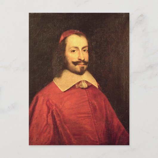 Kardinaal Jules Mazarin Briefkaart (Voorkant)