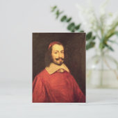 Kardinaal Jules Mazarin Briefkaart (Staand voorkant)