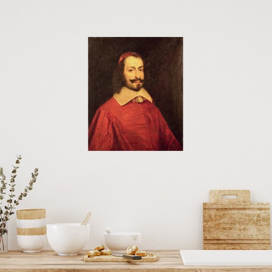 Kardinaal Jules Mazarin Poster (Keuken)