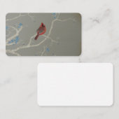 Kardinaal kalm visitekaartje (Voorkant / Achterkant)