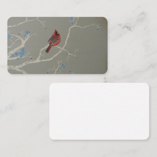 Kardinaal kalm visitekaartje (Voorkant / Achterkant)