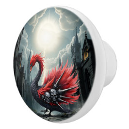 Kardinaal Kathedraal Zwaan Keramische Knop