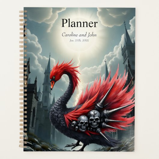 Kardinaal Kathedraal Zwaan. Planner (Voorkant)