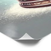 Kardinaal Keepsake van Winter Perfect Poster (Hoek)