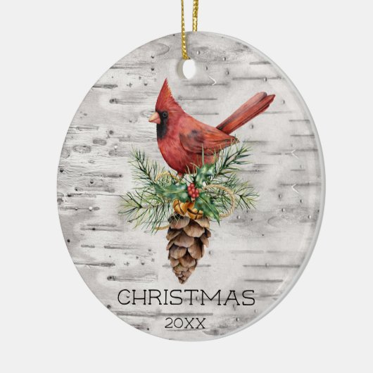 Kardinaal Keramisch Ornament (Links)