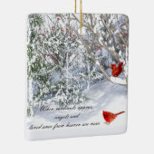 Kardinaal Keramisch Ornament (Rechts)