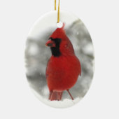 Kardinaal Keramisch Ornament (Achterkant)