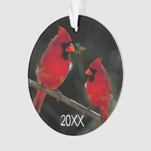 Kardinaal Kerst Acryl Ornament