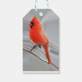 Kardinaal Kerst Gift Tags Cadeaulabel