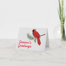 Kardinaal Kerstkaart Kaart