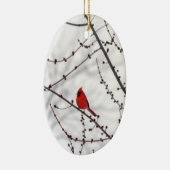 Kardinaal kerstversiering - Angels zijn dichtbij Keramisch Ornament (Rechts)