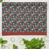 Kardinaal Keukenhanddoek (Gevouwen)