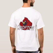 kardinaal krofton fball - Gepersonaliseerd T-shirt (Achterkant)