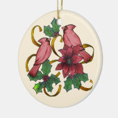 Kardinaal linten ornament (Links)
