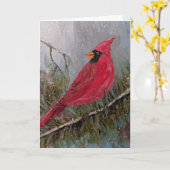 Kardinaal Magisch Kaart (Gele Bloem)