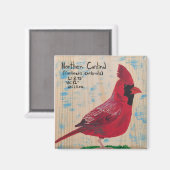 Kardinaal Magnet (Voorkant / Achterkant)