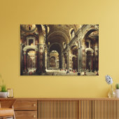 Kardinaal Melchior de Polignac Canvas Afdruk (Insitu (Woonkamer))