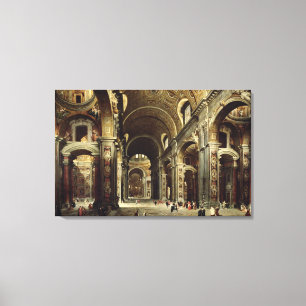 Kardinaal Melchior de Polignac Canvas Afdruk