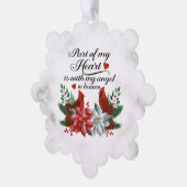 Kardinaal Memorial Kerstmis Ornament Kaart (Links)