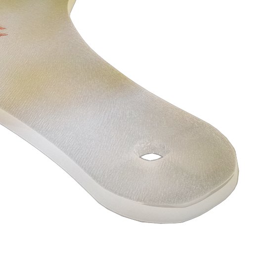 Kardinaal met bezoeker van hemelgedicht snijplank (Hoek)