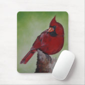Kardinaal Mousepad Muismat (Met muis)