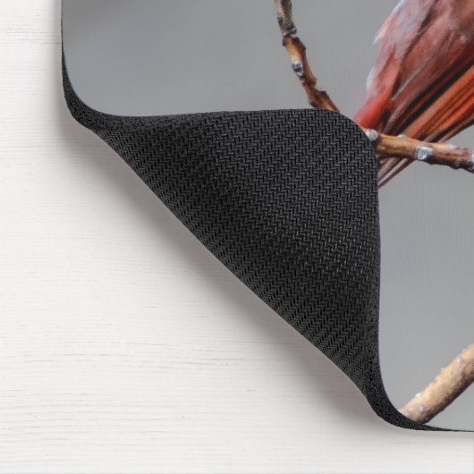 Kardinaal Mousepad Muismat (Hoek)