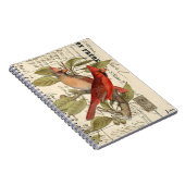 Kardinaal  Notitieboek Franse Spiral Journal (Rechterzijde)