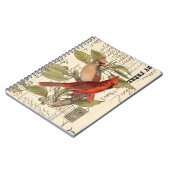 Kardinaal  Notitieboek Franse Spiral Journal (Linkerzijde)