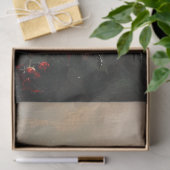 Kardinaal Olieverfschilderij Decoupage Tissuepapier (Geschenk)