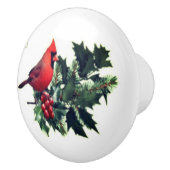 Kardinaal op Holly Ceramic Pull Keramische Knop (Rechts)