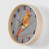 Kardinaal op vertakkingen - Oorspronkelijke vogelk (Hoek)