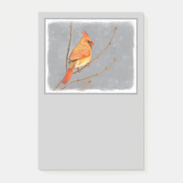 Kardinaal op vertakkingen - Oorspronkelijke vogelk Post-it® Notes