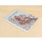 Kardinaal op Virginia Road Map aanpasbaar Notitieboek