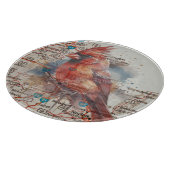 Kardinaal op Virginia Road Map aanpasbaar Snijplank (Hoek)