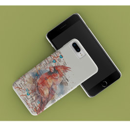 Kardinaal op Virginia Road Map Case-Mate iPhone Case