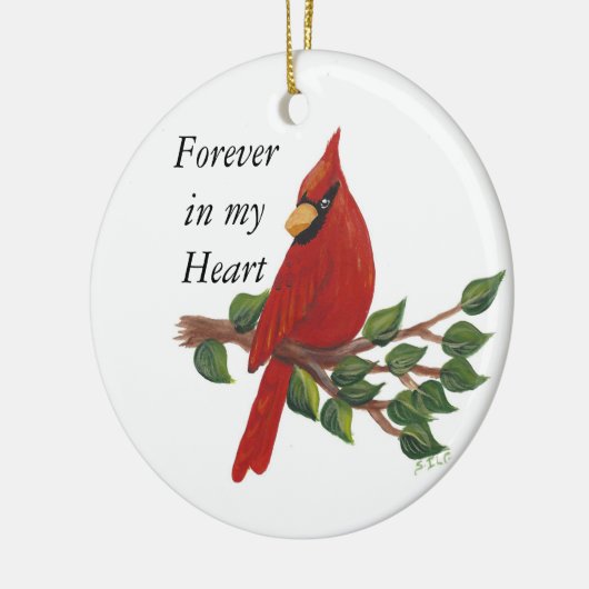 Kardinaal Ornament personaliseren (Links)