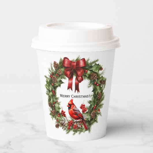 Kardinaal Papieren beker (Voorkant)