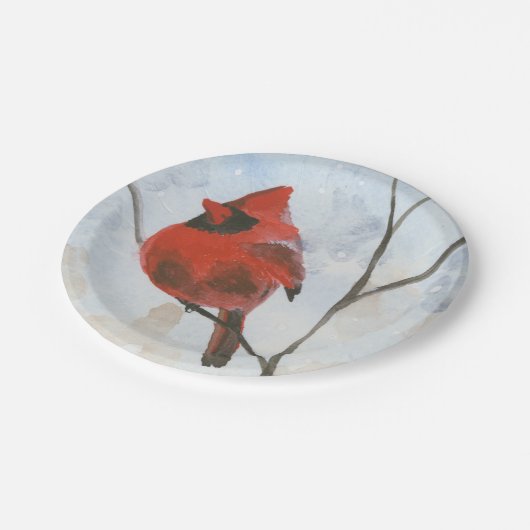 Kardinaal Papieren Bordje (Gekanteld)